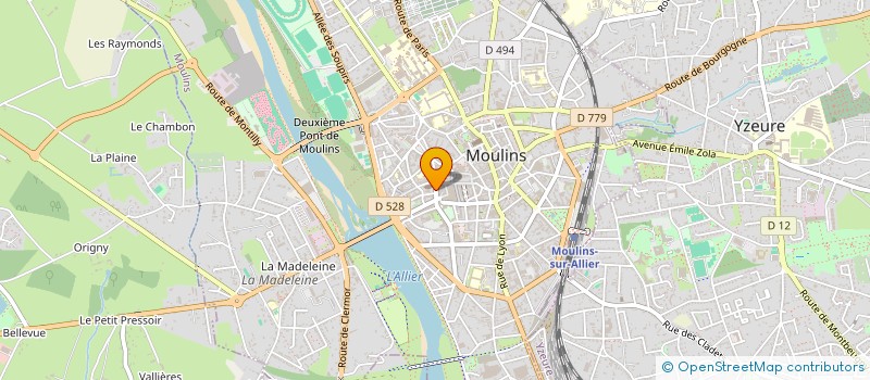 localisation de l'entreprise MCS ACCES SOLUTIONS  MOULINS