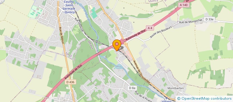 localisation de l'entreprise MCS AUTOMOBILES à COUILLY-PONT-AUX-DAMES