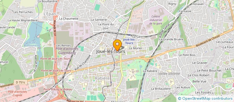 localisation de l'entreprise MCS&CO  JOUE-LES-TOURS