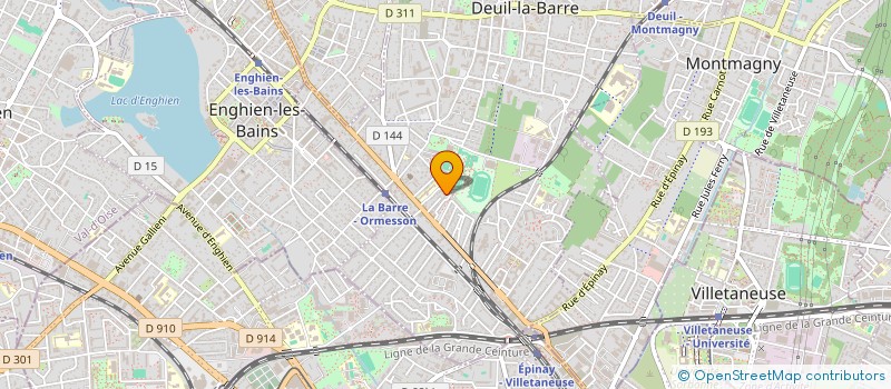 localisation de l'entreprise MCS CREATIF  DEUIL-LA-BARRE