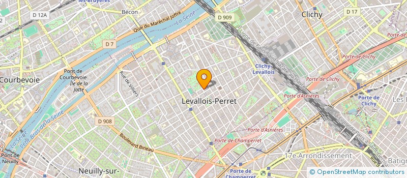 localisation de l'entreprise MCS&D à LEVALLOIS-PERRET