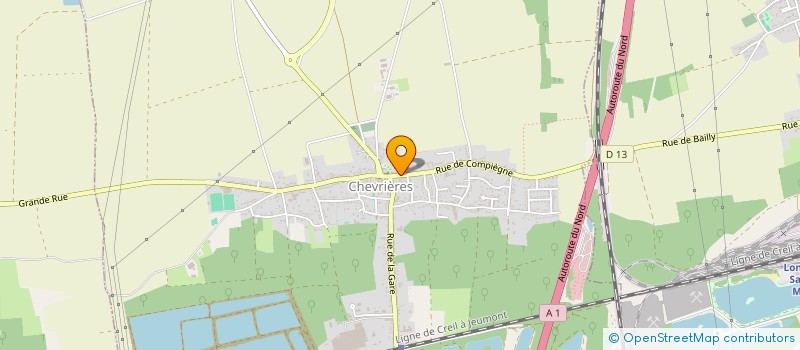 localisation de l'entreprise MCS DECORATION  CHEVRIERES