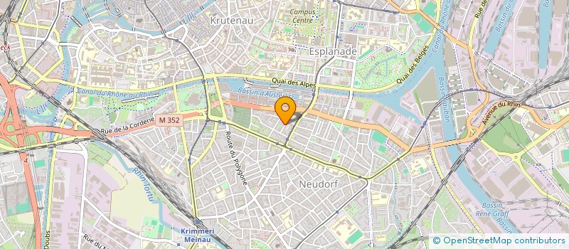 localisation de l'entreprise MCS ENGINEERING à STRASBOURG