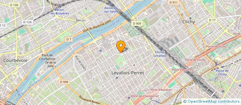 localisation de l'entreprise MCS EXPERTS à LEVALLOIS PERRET