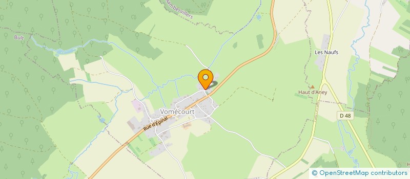 localisation de l'entreprise MCS IMMO  VOMECOURT