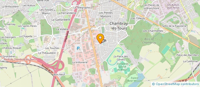 localisation de l'entreprise MCS INFO  MONTLOUIS-SUR-LOIRE