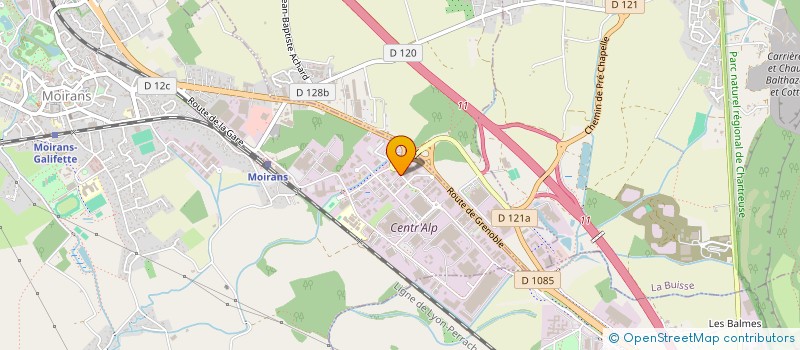 localisation de l'entreprise MCS MONTAGE à MOIRANS