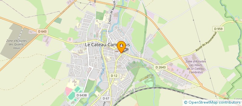 localisation de l'entreprise MCS ORGANISATION à CAMBRAI