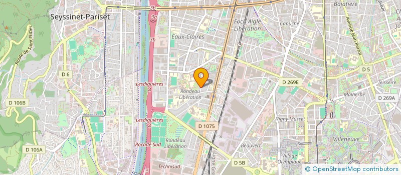 localisation de l'entreprise MCS PAPIER à GRENOBLE