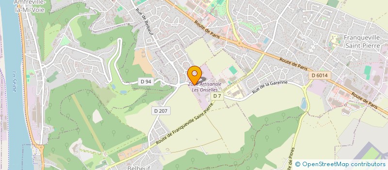 localisation de l'entreprise MCS TELEMATIQUE à BELBEUF