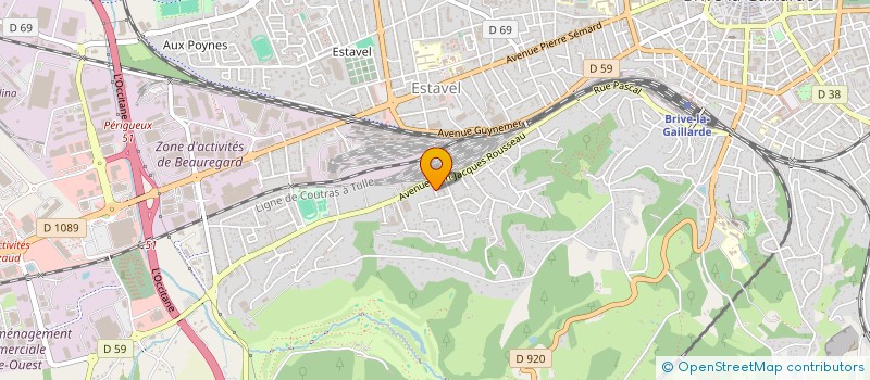 localisation de l'entreprise MCSBOIS à BRIVE-LA-GAILLARDE