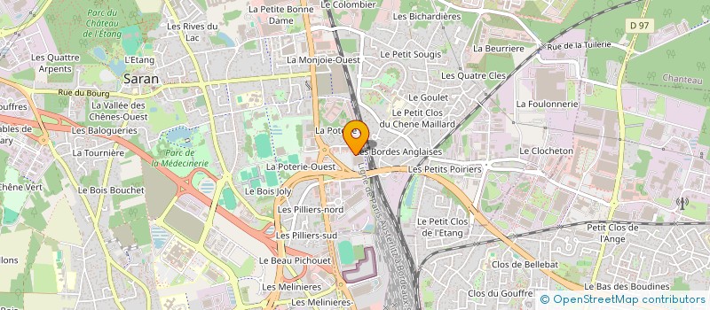 localisation de l'entreprise MCSD 18 à SARAN