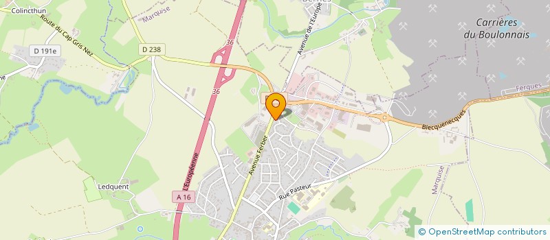 localisation de l'entreprise MCSD  MARQUISE