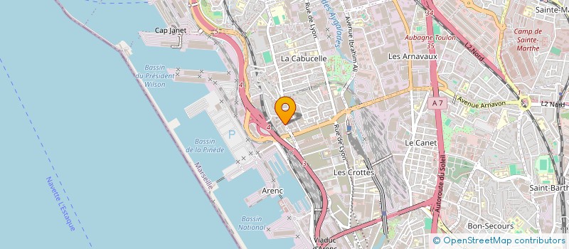 localisation de l'entreprise MCSE REALISATION  MARSEILLE