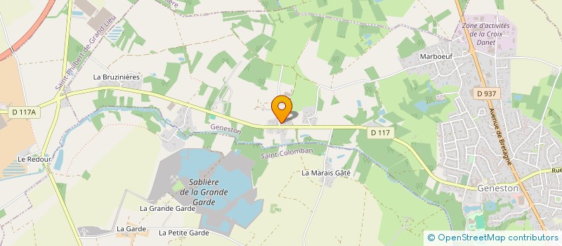 localisation de l'entreprise MCSLC  GENESTON