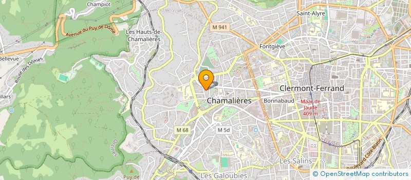 localisation de l'entreprise MCSTN  CHAMALIERES