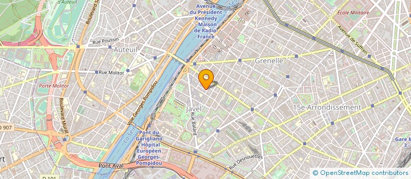 localisation de l'entreprise MCT  PARIS