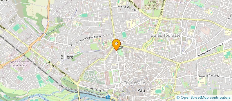 localisation de l'entreprise MCT 64 à PAU