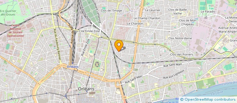 localisation de l'entreprise MCT à ORLEANS