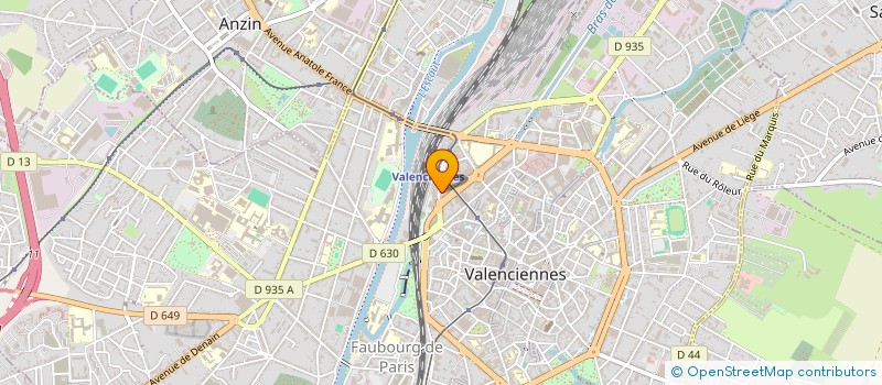 localisation de l'entreprise MCT à VALENCIENNES