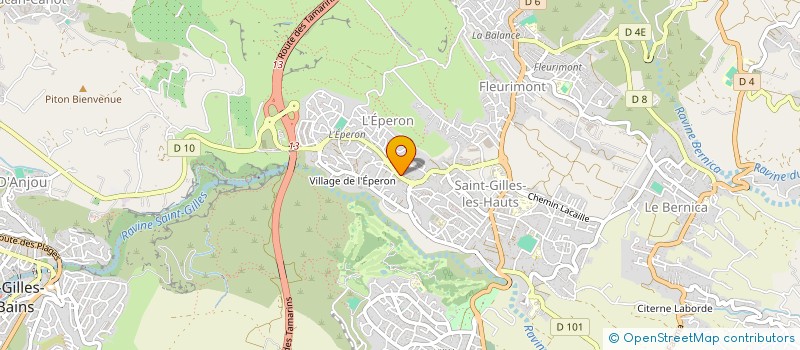 localisation de l'entreprise MCT  SAINT-PAUL