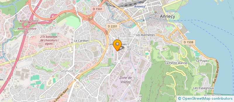 localisation de l'entreprise MCT FRANCE à ANNECY