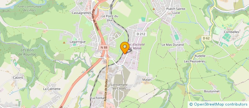 localisation de l'entreprise MCT GROUP  OLEMPS