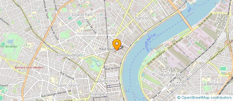localisation de l'entreprise MCT HOLDING FRANCE à BORDEAUX
