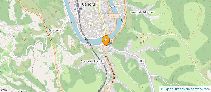 localisation de l'entreprise MCT IMMO  PRADINES