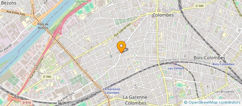 localisation de l'entreprise MCT INVEST 1 à COLOMBES