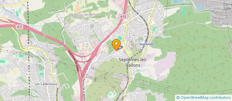 localisation de l'entreprise MCT MEILAC IMMOBILIER  SEPTEMES LES VALLONS