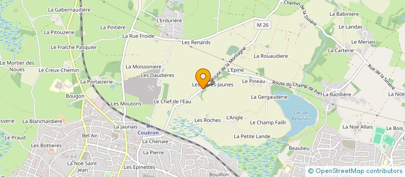 localisation de l'entreprise MCT PRO à COUERON