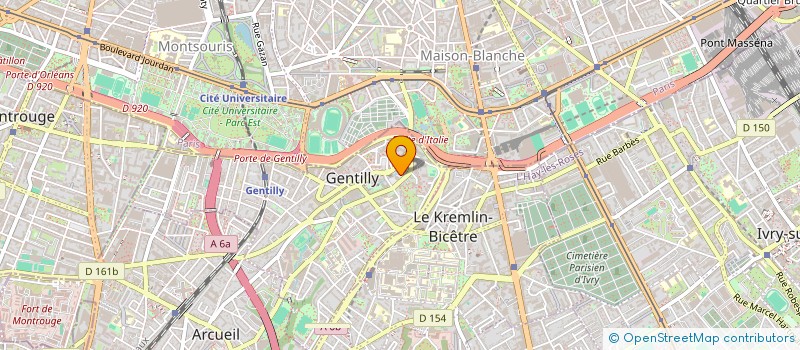 localisation de l'entreprise MCT PRODUCS à GENTILLY