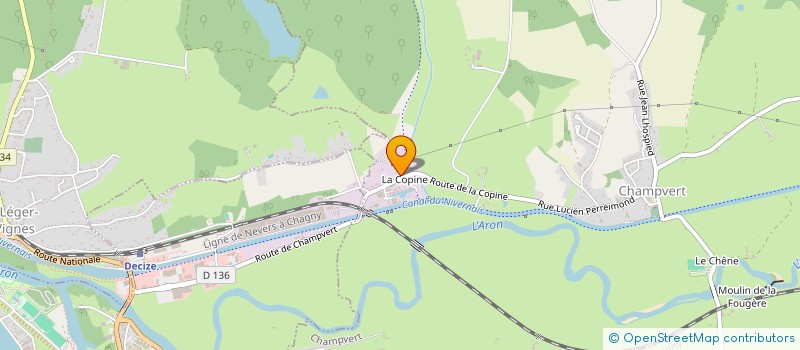 localisation de l'entreprise MCTA à SAINT-LEGER-DES-VIGNES