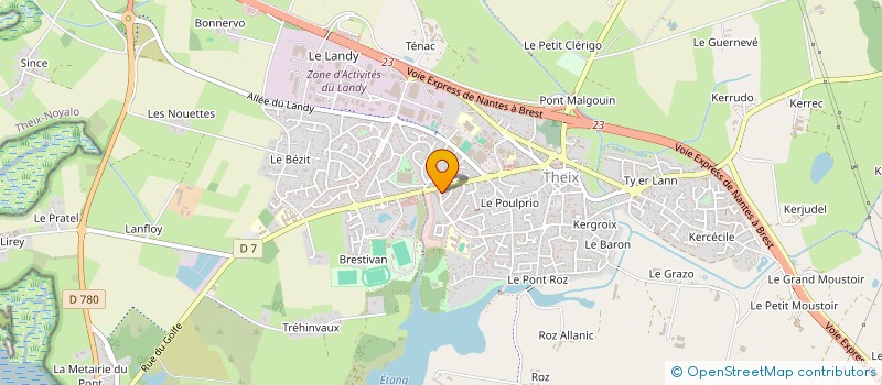 localisation de l'entreprise MCTA CONSULTING à THEIX-NOYALO