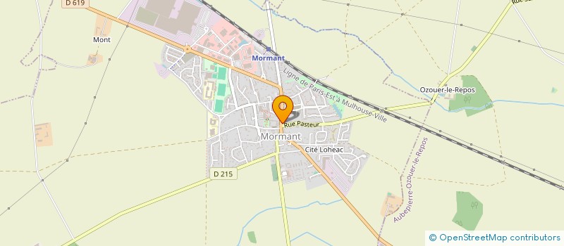 localisation de l'entreprise MCTA MORMANT CONTROLE TECHNIQUE  MORMANT