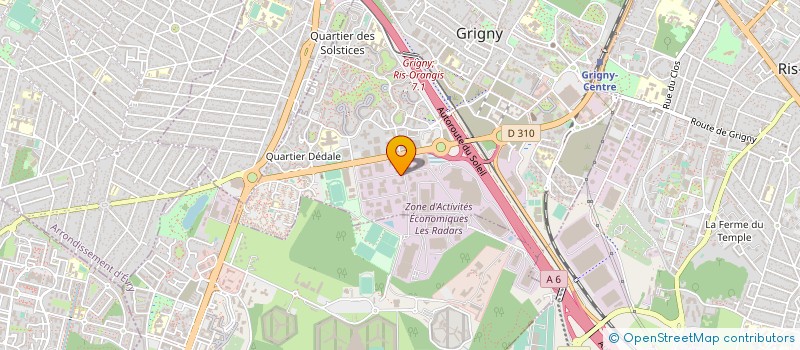 localisation de l'entreprise MCTB BAT à GRIGNY