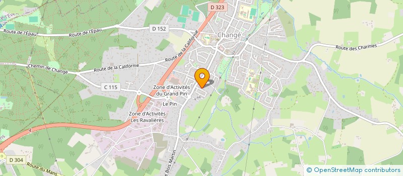 localisation de l'entreprise MCTG IMMO  CHANGE