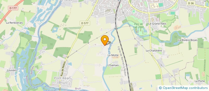 localisation de l'entreprise MCTI  BRUZ