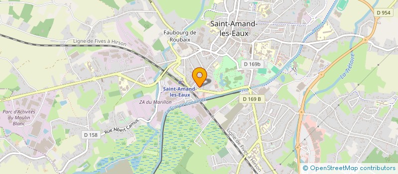 localisation de l'entreprise MCTI  SAINT-AMAND-LES-EAUX