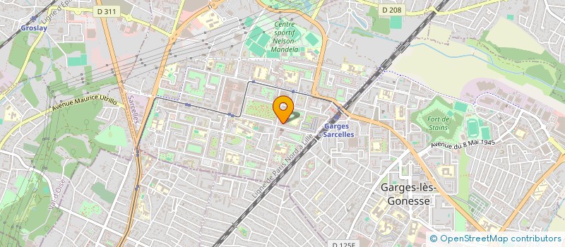 localisation de l'entreprise MCTI à SARCELLES