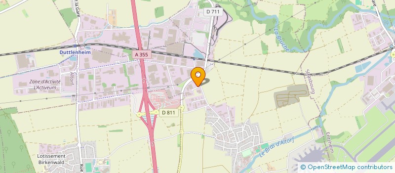 localisation de l'entreprise MCTI  DUPPIGHEIM