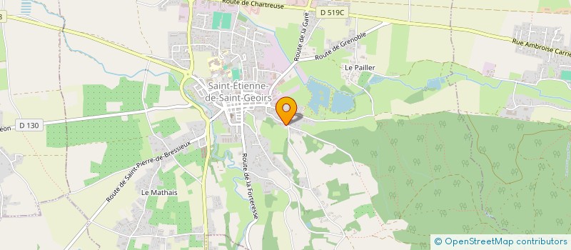 localisation de l'entreprise MCTJ  SAINT-ETIENNE-DE-SAINT-GEOIRS