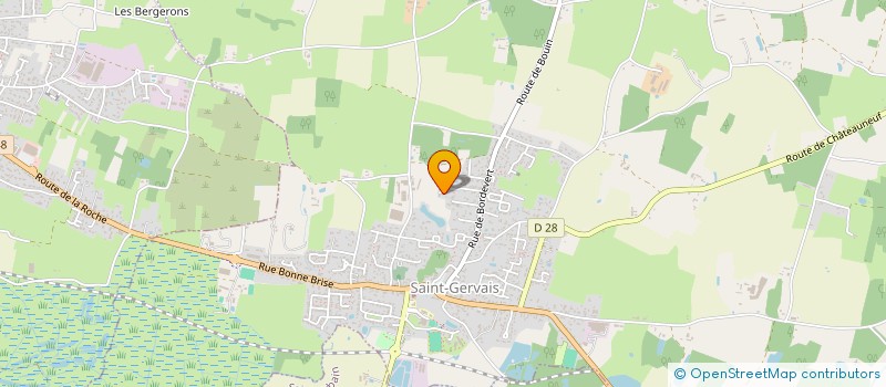 localisation de l'entreprise MCTO  SAINT-GERVAIS