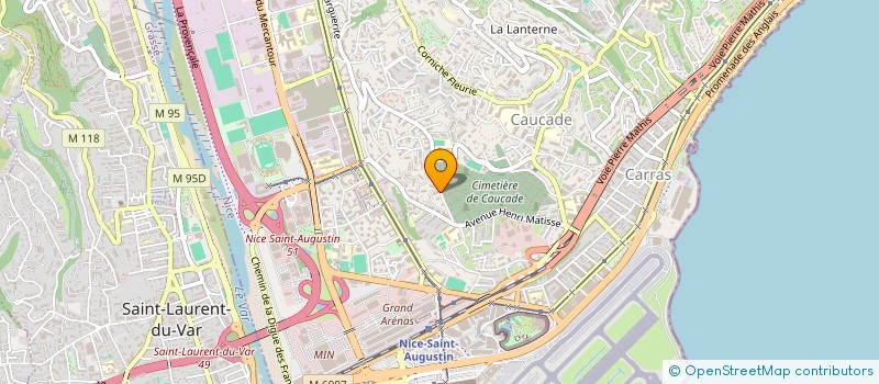 localisation de l'entreprise MCTP à NICE
