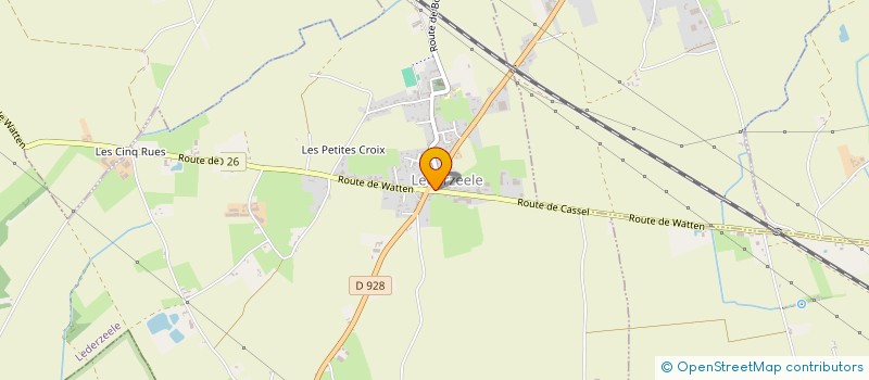 localisation de l'entreprise MCTP à LEDERZEELE