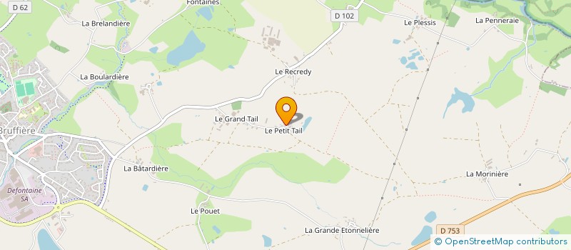 localisation de l'entreprise MCTR  LA BRUFFIERE