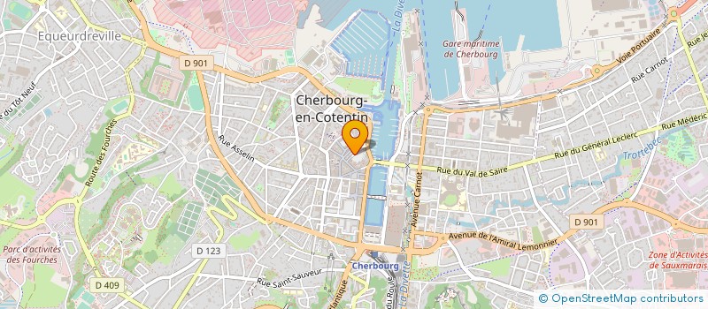 localisation de l'entreprise MCTROPHY à CHERBOURG-EN-COTENTIN