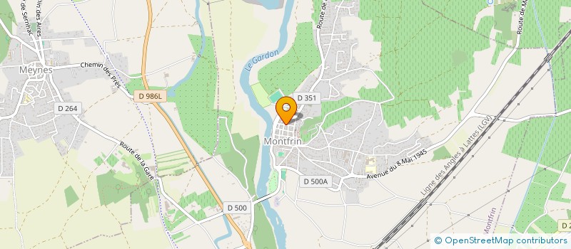 localisation de l'entreprise MCU à MONTFRIN