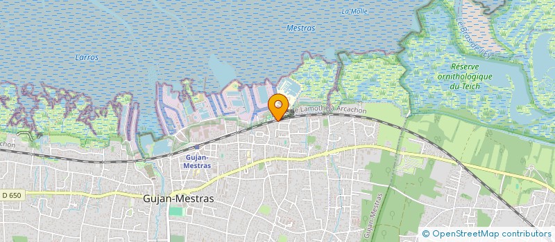 localisation de l'entreprise MCV  GUJAN MESTRAS